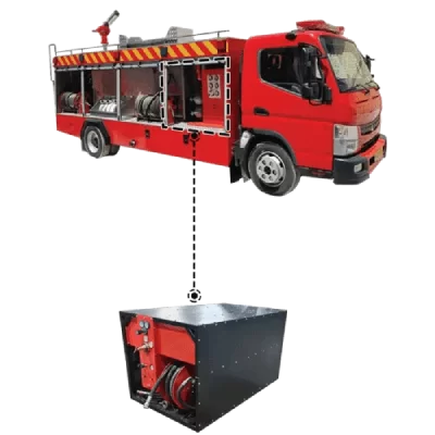 پکیج مکمل خودروهای آتش نشانی