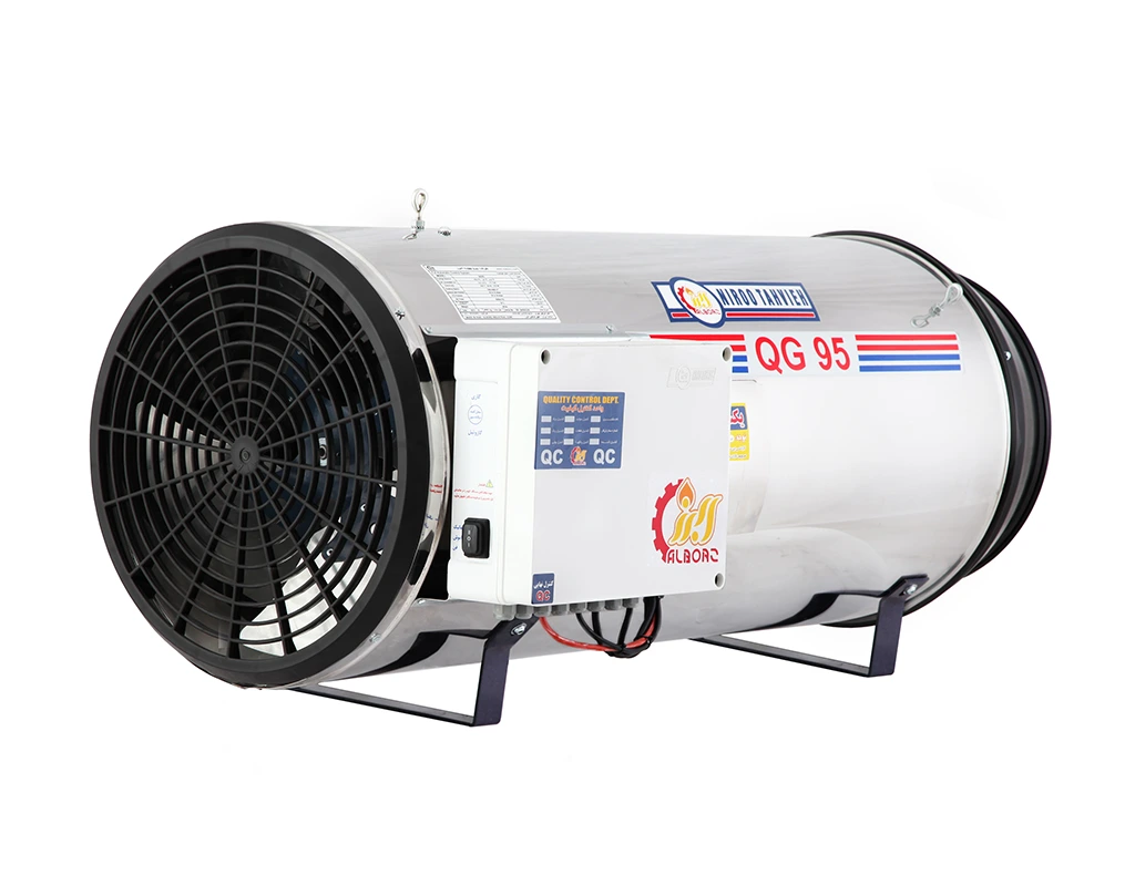 نمای پشت جت هیتر بدنه رنگی QG-95